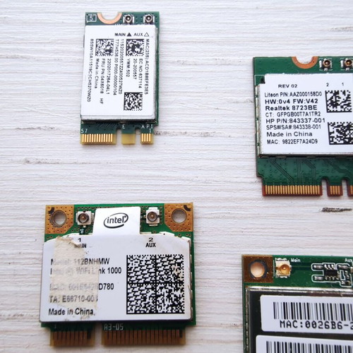 Laptop WiFi Cards pack of 5 like new