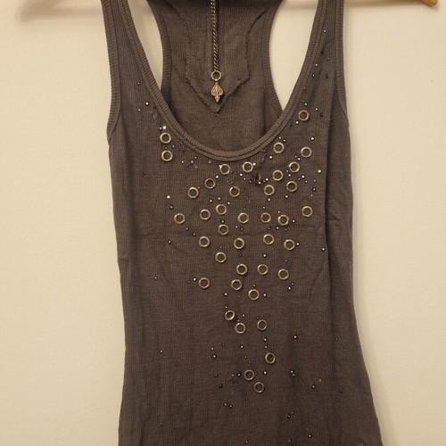 Top shirt like new, size small-medium, gray