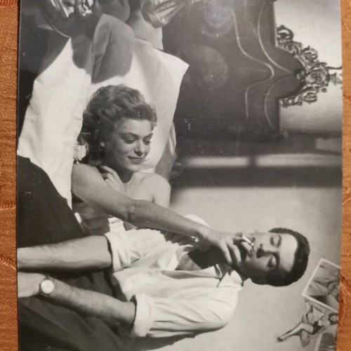 Collectible photo Melina Mercouri and Alekos Alexandrakis from Stella used