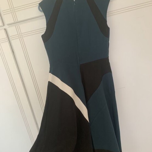 M&S Marks and Spencer office midi dress like new, multicolor