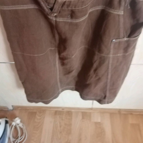 Toi&Moi linen skirt like new, size L, beige brown