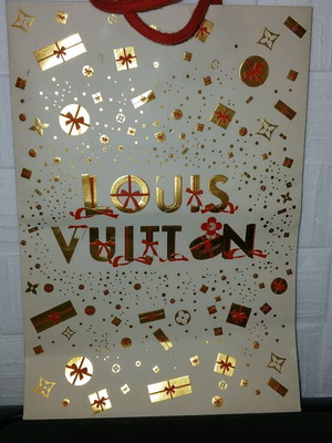 Louis Vuitton χαρτοσακούλα μεταχειρισμένη με μικρό σημαδάκι