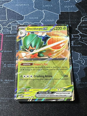 Decidueye EX Perfect Order card new