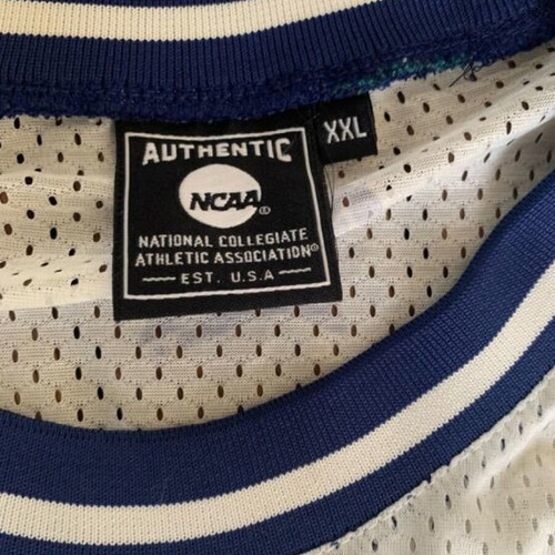 Duke NCAA Basketball Jersey 2XL like new, Mitchell and Ness