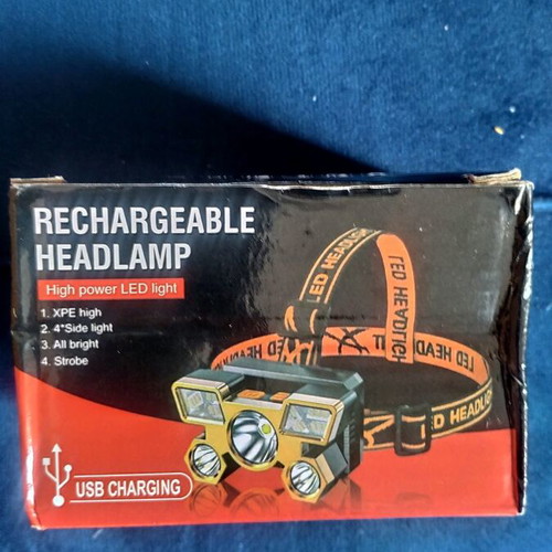Rechargeable headlamp new