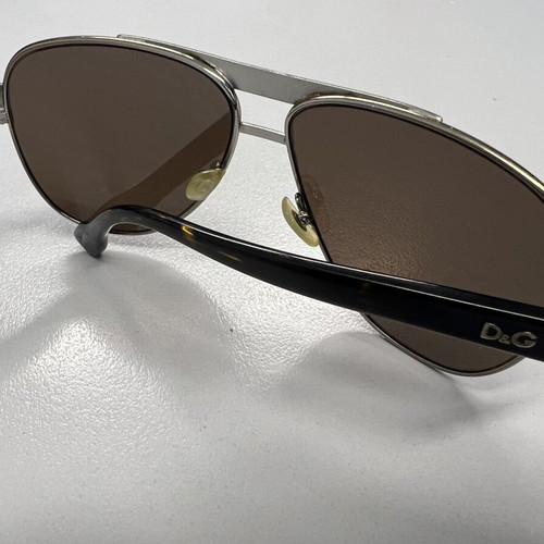 Dolce & Gabbana Aviator sunglasses used, vintage brown tortoise shell