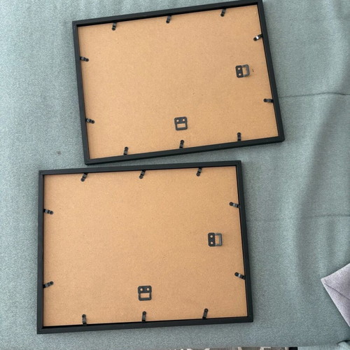 H&M HOME frames new, set of 2 with mat 30x40 cm