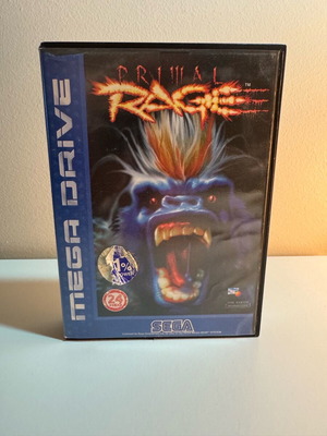 Sega Mega Drive Primal Rage παιχνίδι σαν καινούργιο
