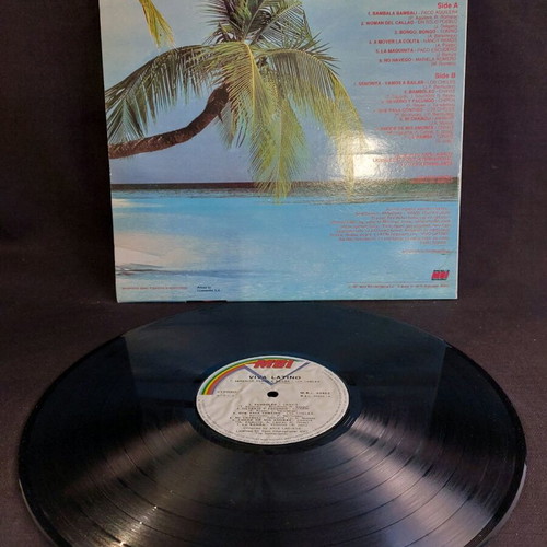Viva Latino vinyl used, 13 greatest latino hits