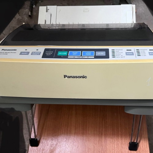 Panasonic KX-P3196 printer used, impact dot matrix 9 pin