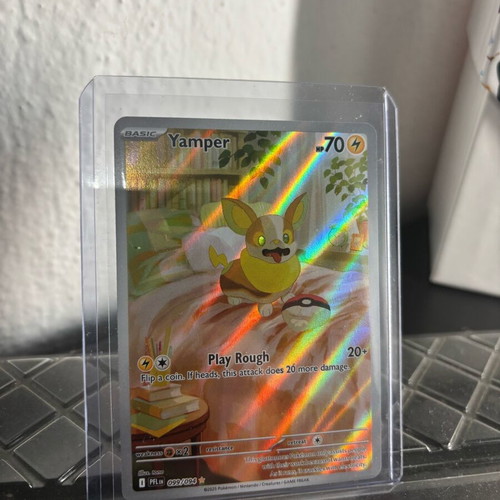 Pokemon Phantasmal Flames 099/094 Yamper IR near mint