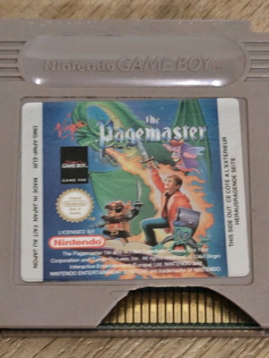 The Pagemaster παιχνίδι Nintendo Game Boy μεταχειρισμένο με σπάσιμο