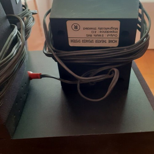 Home cinema speakers used, without central unit