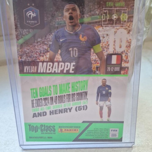 Kylian Mbappe Unbeatable Panini card