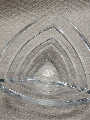 Crystal decorative bowl vase