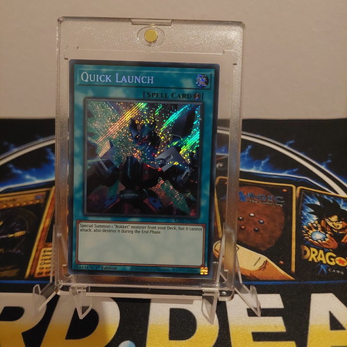 Quick Launch Yu-Gi-Oh! card like new