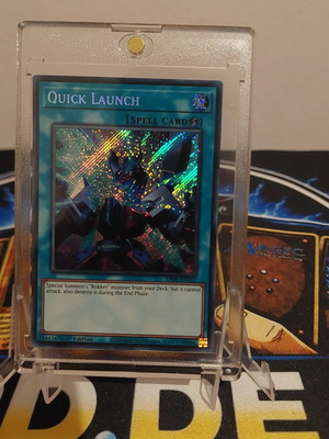 Quick Launch Yu-Gi-Oh! card like new
