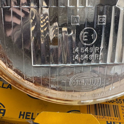 Φανάρια Hella H4 για VW Beetle ’68 μεταχειρισμένα, ζευγάρι με φακό LHD
