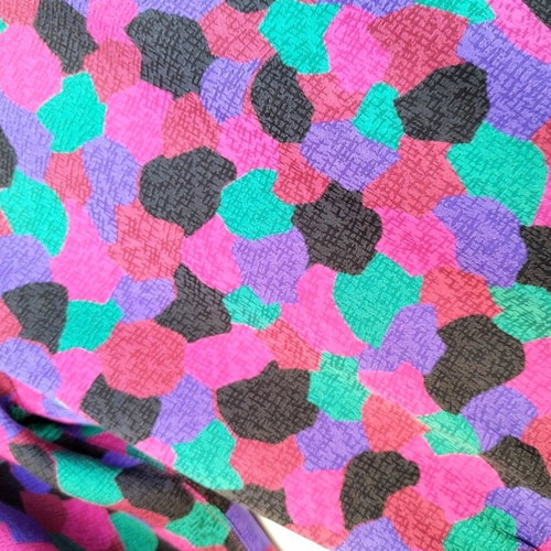 Sezane Asia silk maxi wrap dress used, colorful mosaic print