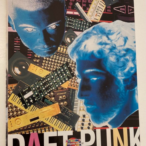 Daft Punk - Maria Montell Insert from magazine Afisorama In good condition Price 4 Euros