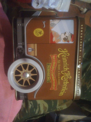 Heinrich Haeberlein Tin Box used, car design