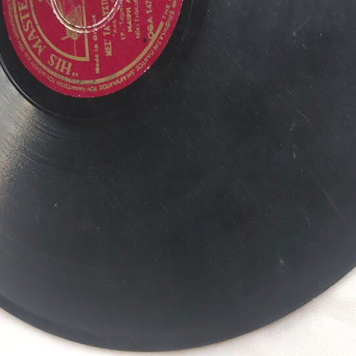 His Master's Voice 78 RPM Record used, Mary Lo & Trio Armonia
