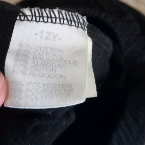 Kids leggings like new with gold star details for 12 years old