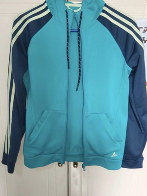 Athletic jacket Nike windbreaker like new, multicolor turquoise