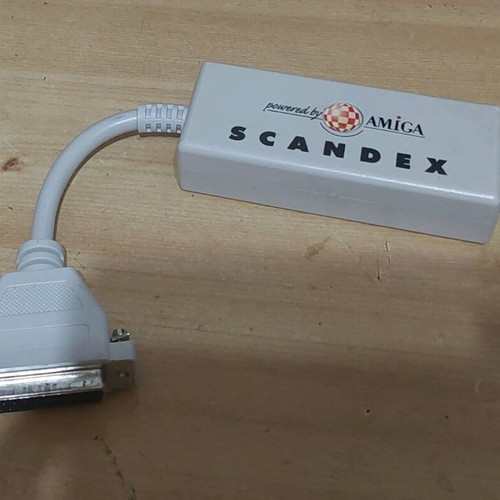 Commodore Amiga scandoubler like new, for connection with VGA monitors
