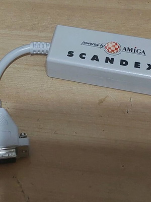 Commodore Amiga scandoubler like new, for connection with VGA monitors