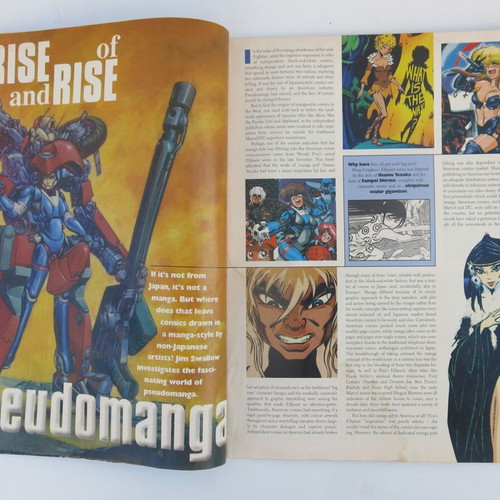 Manga Max Magazine #6 used, June 1999, Titan Publishing