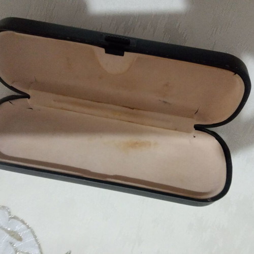 Glasses case used, black