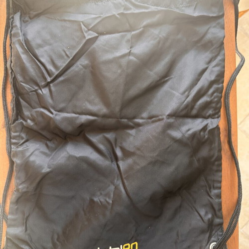 Nike shoulder bag, black and yellow