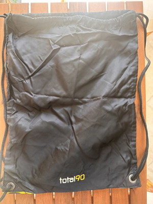 Nike shoulder bag, black and yellow