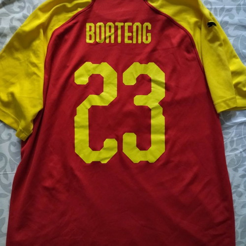 Ghana national football jersey used, size Medium, Large