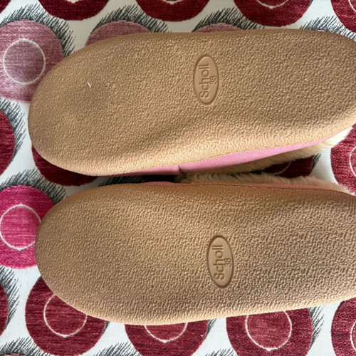 Scholl winter slippers like new, size 38, pink