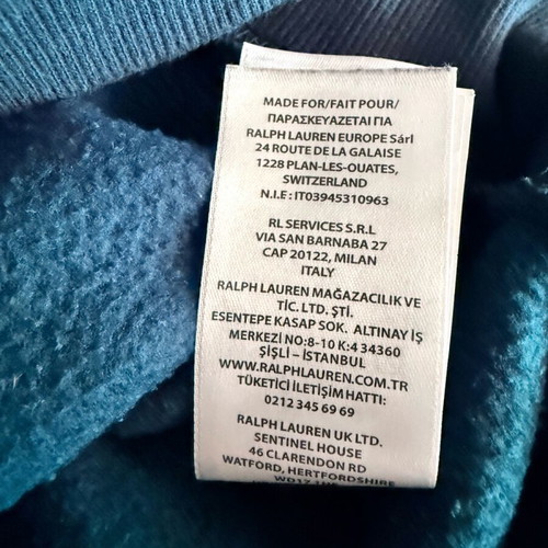 Ralph Lauren Polo men's blue like new, size S