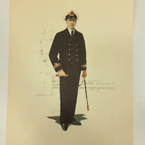 Naval Uniforms Illustrated Edition by General Staff, like new, 12 sheets