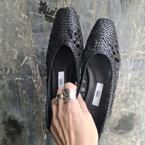 Miista London Taissa Block heels like new, black, size 38