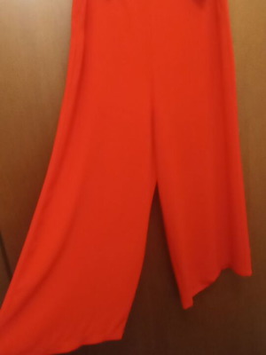 Παντελόνα Matis small κόκκινη slim fit polyester σαν καινούργιο
