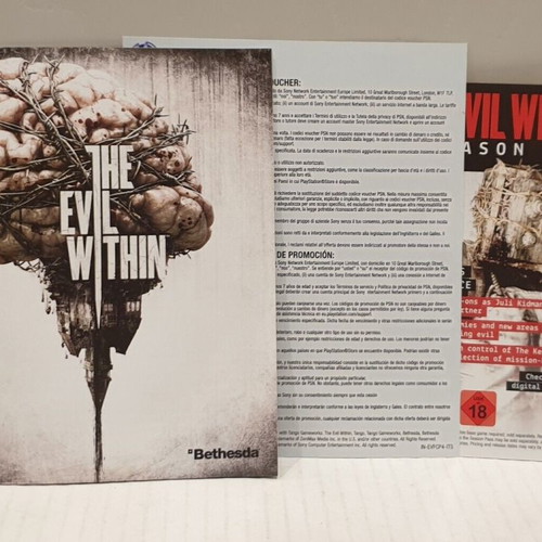 The Evil Within Limited Edition The Fighting Chance Pack for PlayStation 4 like new