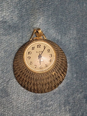 Slava 17 Jewels Vintage Pocket Watch Pendant like new, USSR