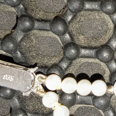 Mala Yungdrung vintage silver 835 Buddhist necklace with wooden beads