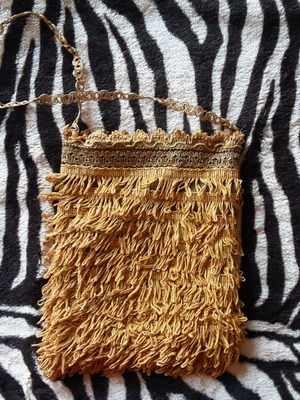 Shoulder bag gold new