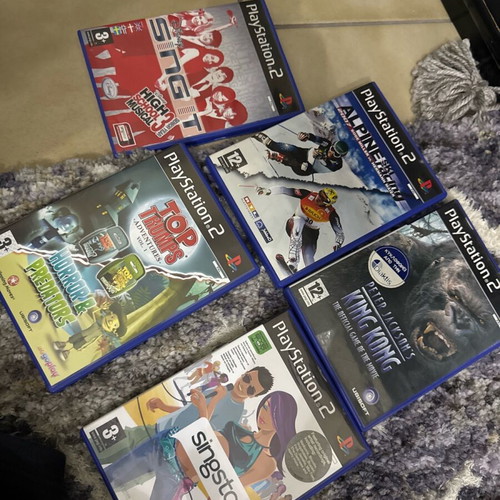 PlayStation 2 adventure games used, pack of 5