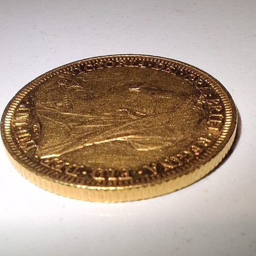 Gold coin 1896 Victoria 22 carats new