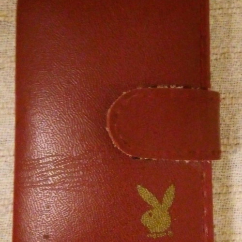 Playboy plastic deck used, red with case