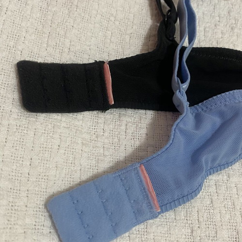 Hunkemoller bra set blue and black like new