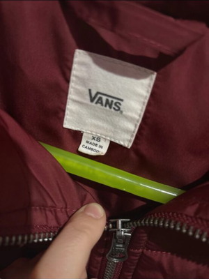 Vans jacket like new, size XS