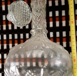 Carafe old used for wine or liqueurs